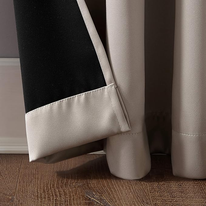 Sun Zero Nordic Theater Grade Extreme 100% Blackout Grommet Curtain Single Panel - Image 5
