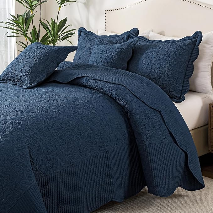 HoneiLife Oversized King Bedspreads 5-Piece - Image 9
