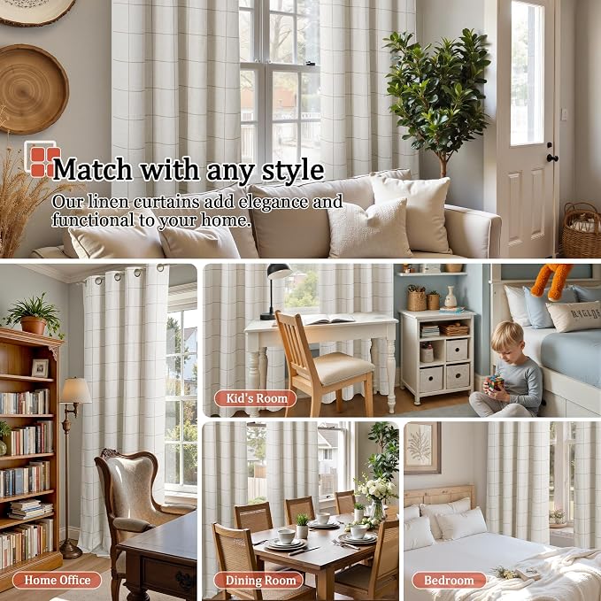 Linen Blackout Curtains - Image 4