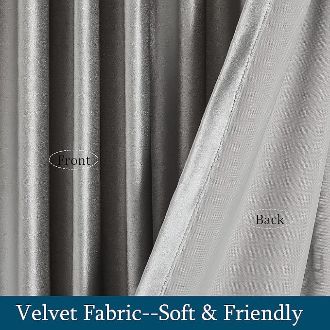 PRIMROSE Light Grey Curtains 120 inch - Image 5