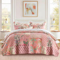 Etwel 100% Cotton Patchwork King Size Quilt Set by Unknown