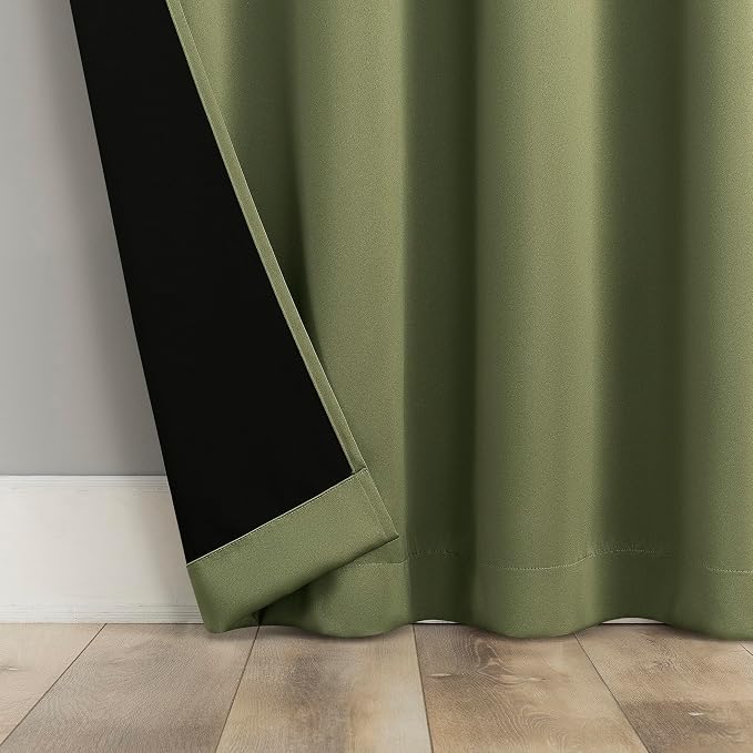 Sun Zero Oslo Theater Grade Extreme 100% Blackout Rod Pocket Curtain Panel - Image 5