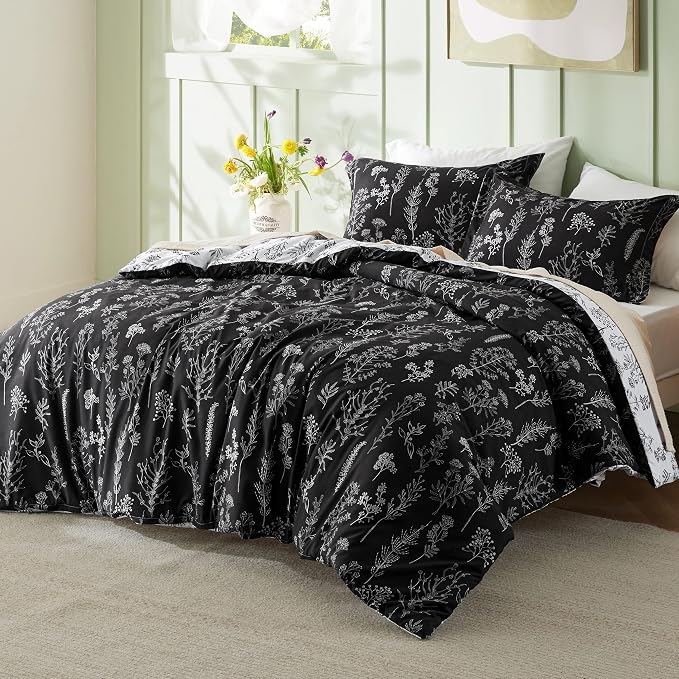Bedsure Black Full Comforter Set - Image 2