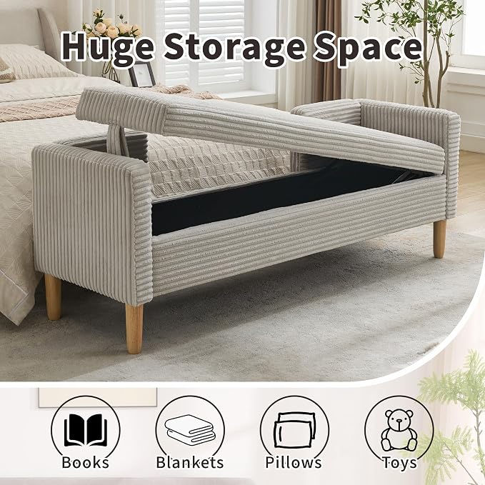 Chifee & Vingol 64.7" W Ottoman - Image 6