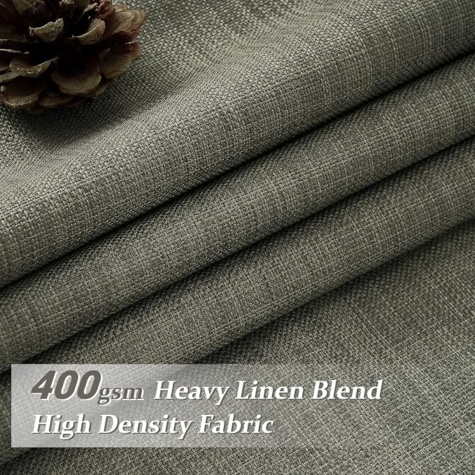 Extra Long Blackout Floor to Ceiling Curtains 120 Inches Long 2 Panels Set - Image 2