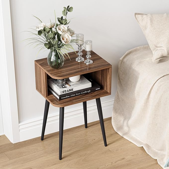 Nightstand Set of 2, Small Bed Side Table - Image 6