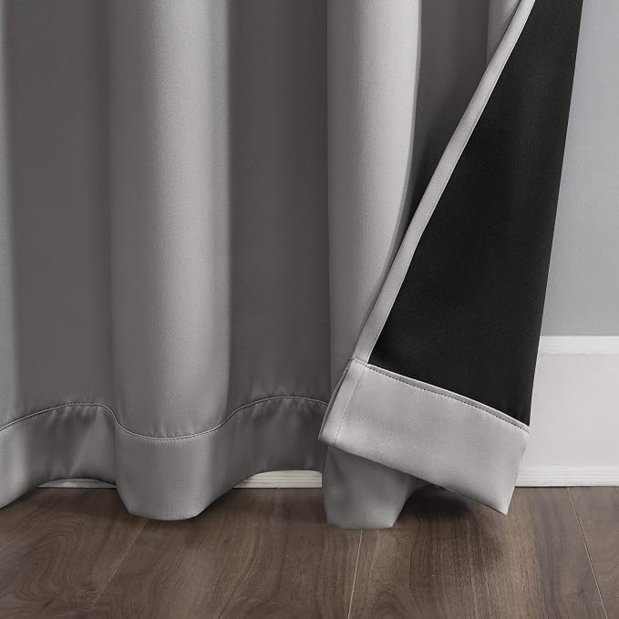 Sun Zero Nordic Theater Grade Extreme 100% Blackout Grommet Curtain Single Panel - Image 5