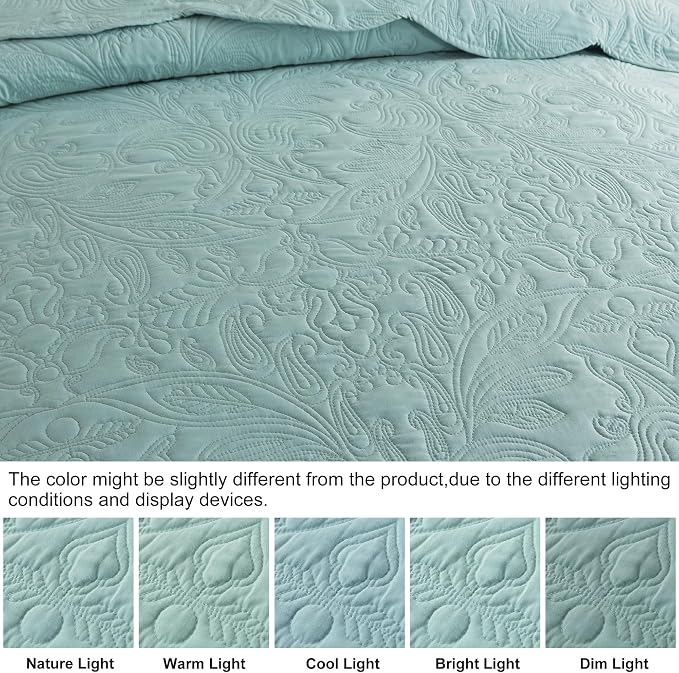 HoneiLife King Quilt Bedding Set - Image 6