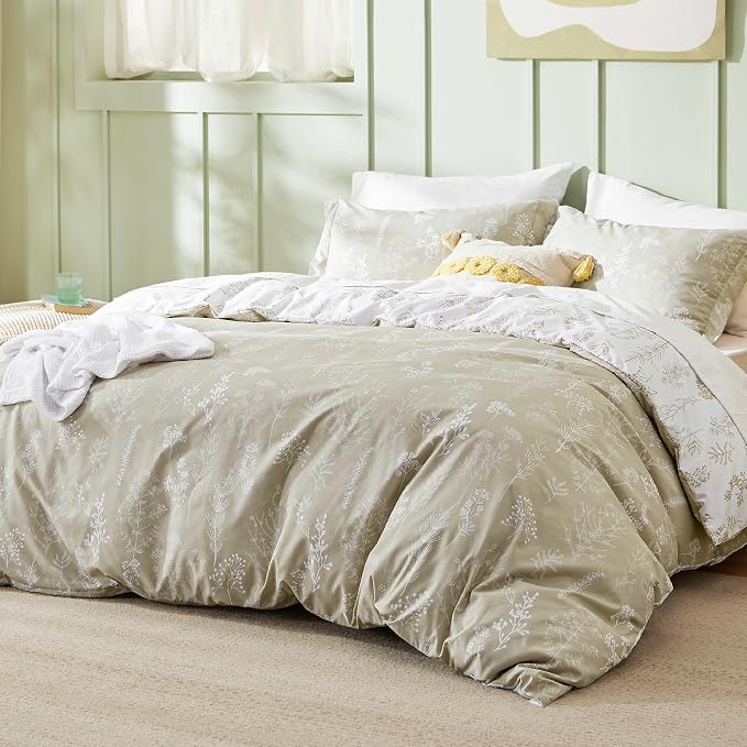 Bedsure Linen Twin/Twin XL Comforter Set by Unknown