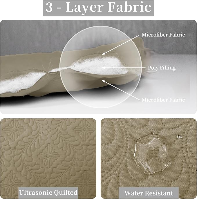 Easy-Going Reversible Quilt Set Twin, Bedspread - Image 5