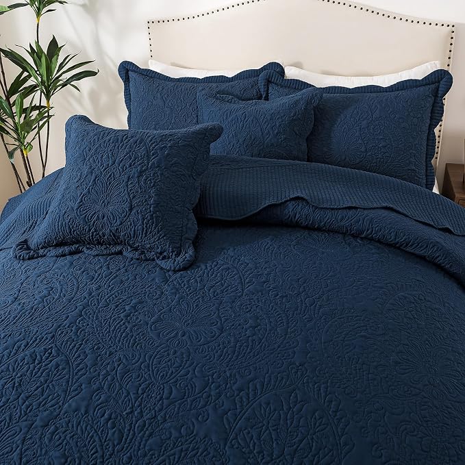 HoneiLife Oversized King Bedspreads 5-Piece by HoneiLife