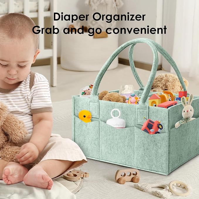 HIPHOP PANDA 2-Pack Diaper Caddy Organizer - Image 4