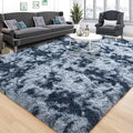 Soft Fluffy Rugs for Bedroom, 4x6 Area Rug for Living Room, Modern Shaggy Room by Tepook