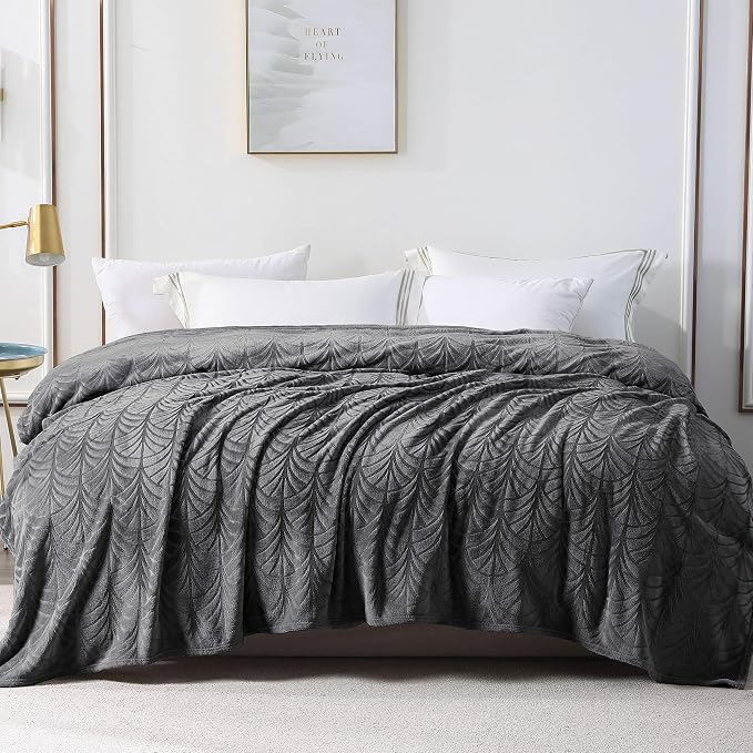 Whale Flotilla Soft Flannel Fleece Twin Size Blanket - Image 8