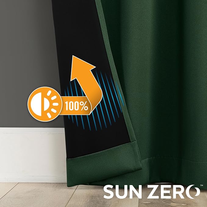 Sun Zero Nordic 2-Pack Theater Grade Noise Reducing Extreme 100% Blackout - Image 5