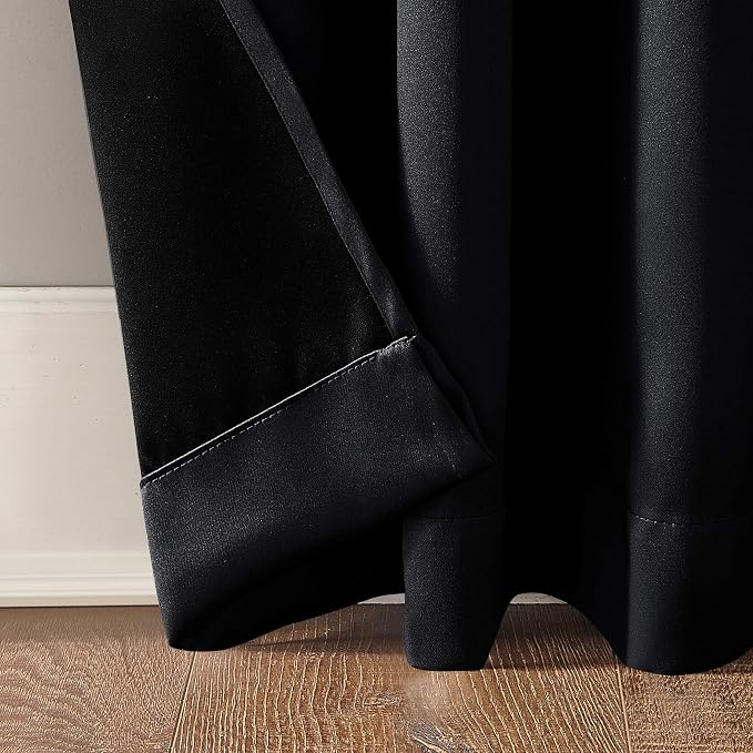 Sun Zero Oslo Theater Grade Extreme Total Blackout Rod Pocket Curtain Panel - Image 5