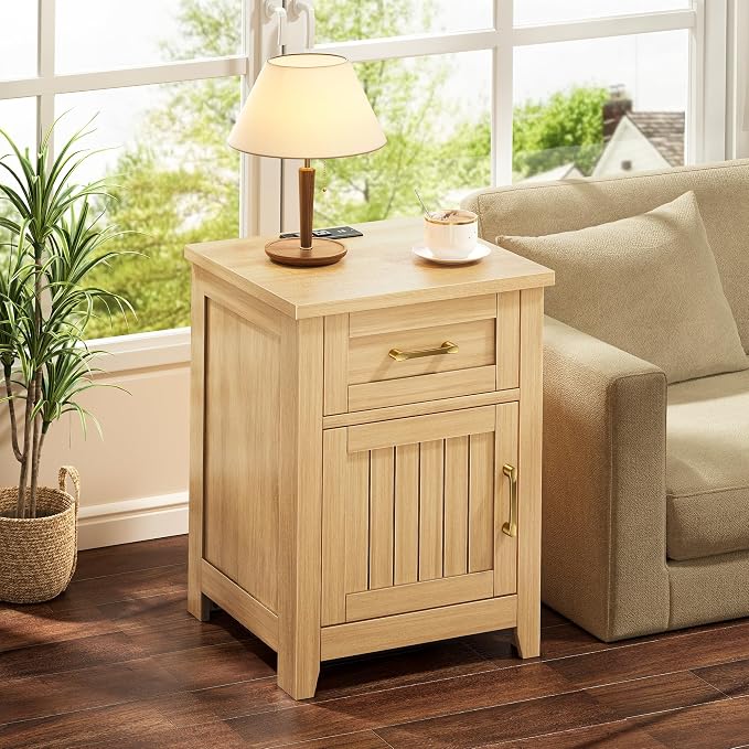 Decofy Farmhouse Nightstand - Image 6