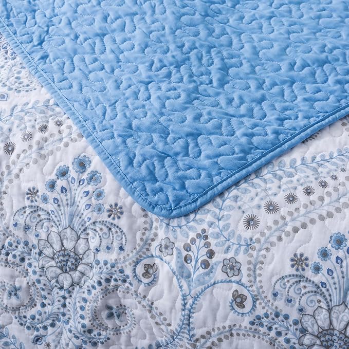 Etwel Lightweight Cotton Queen Size Quilt Set - Image 7
