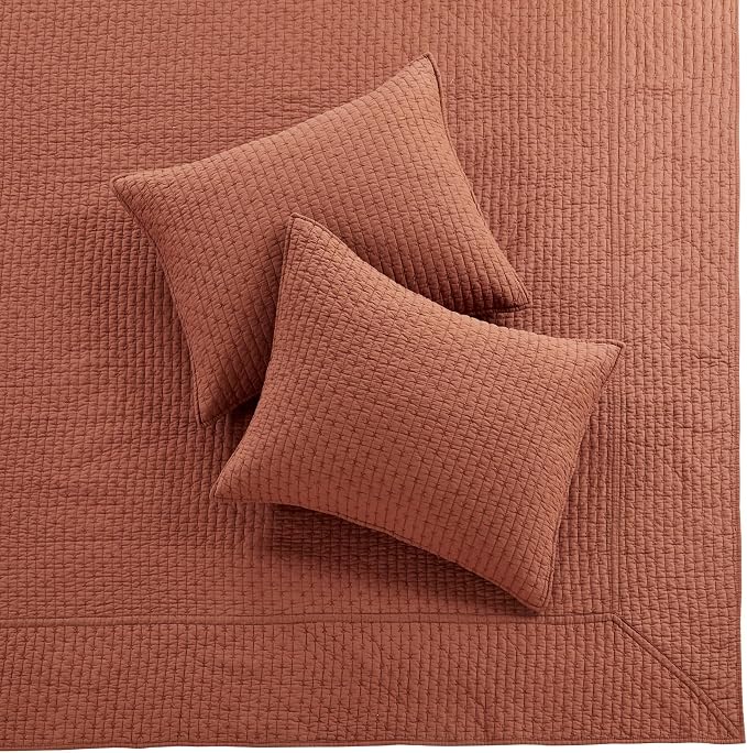 Levtex Home Cross Stitch Reversible Twin Bedspread Set - Image 6