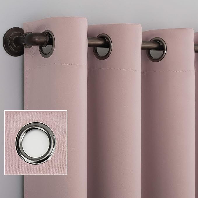 Sun Zero Nordic 2-pack Theater Grade Extreme 100% Blackout Grommet Curtain - Image 3