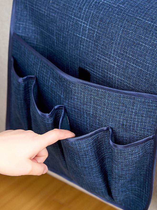 Sofa Armrest Organizer Non-Slip Arm Chair Hanging Caddy Remote Control Holder - Image 3