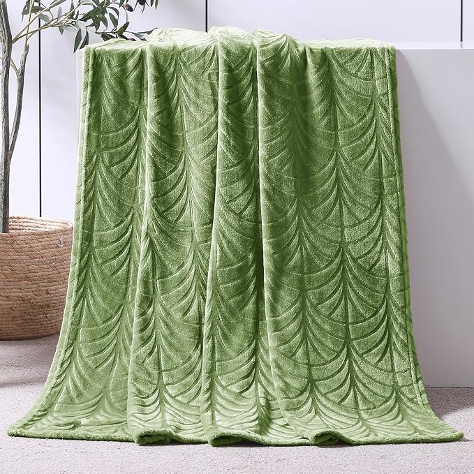 Whale Flotilla Soft Flannel Fleece Throw Blanket - Image 2
