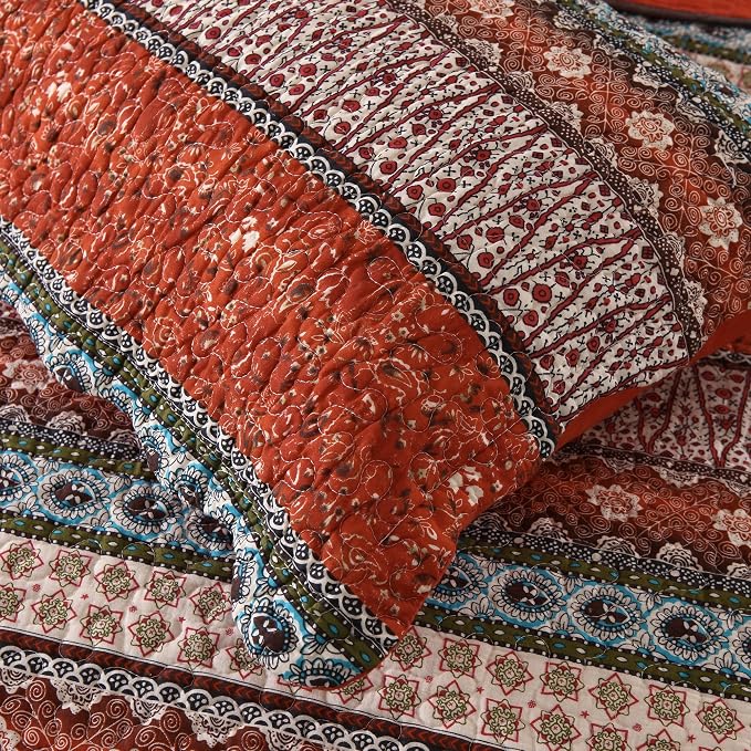 Etwel Lightweight Cotton Queen Size Quilt Set - Image 7