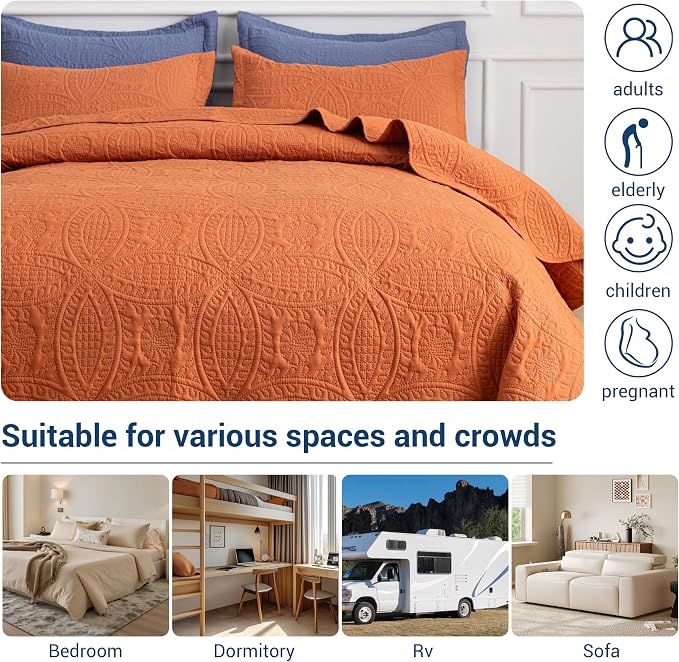 SheRest Twin Quilt Bedding Set - Image 6