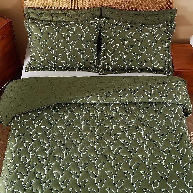 EVENHUG Quilt King Size Bedding Set - Image 8