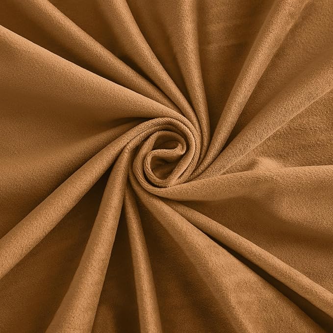 RYB HOME Velvet Curtains 120 inches Long, Extra Long High Ceiling Curtains | - Image 7