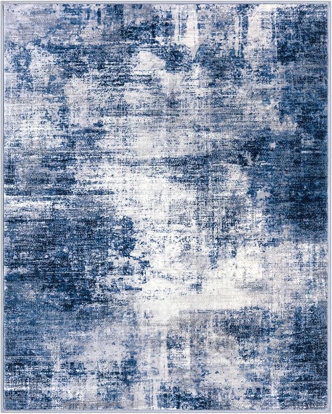 Abstract Area Rug 4x5 Ft Washable Rugs - Image 9
