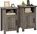 Decofy Farmhouse Nightstand by Decofy