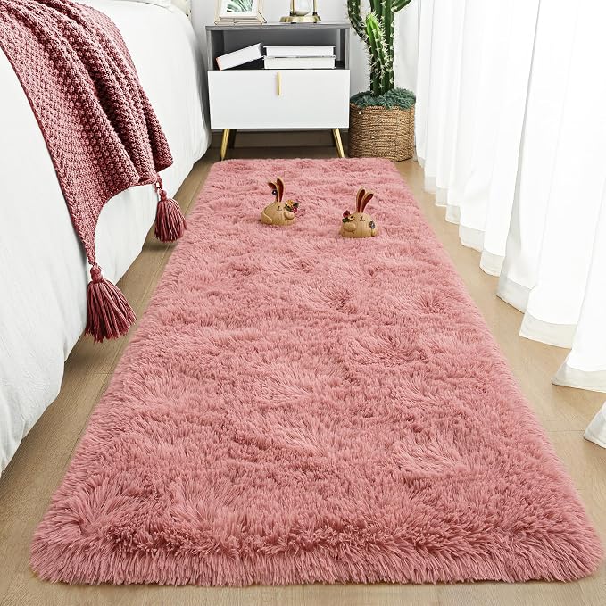 Soft Runner Rugs for Bedroom 2x6 ft by Tepook