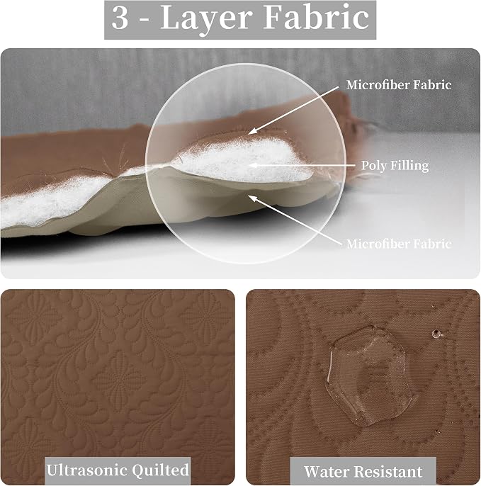 Easy-Going Reversible Quilt Set Twin, Bedspread - Image 5