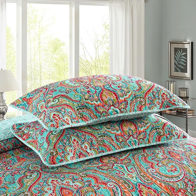 Etwel Lightweight Cotton King Size Quilt Set - Image 6