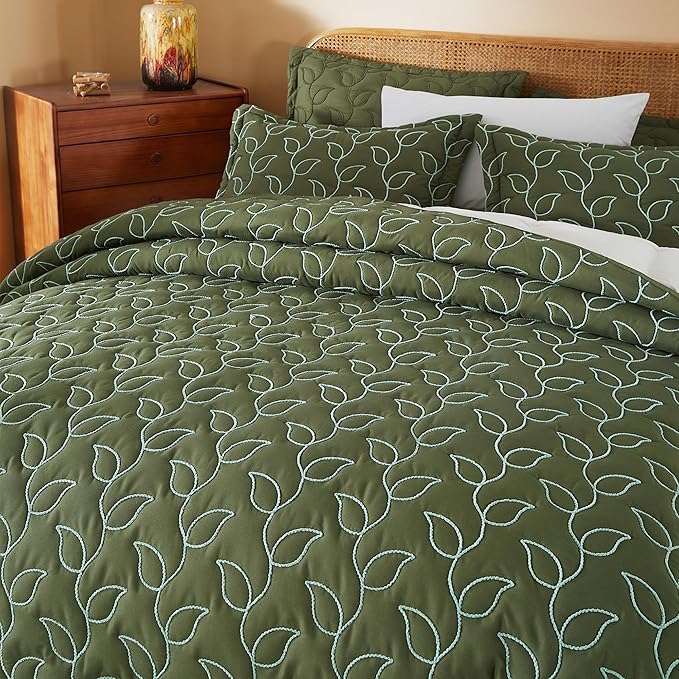EVENHUG Quilt King Size Bedding Set by EVENHUG