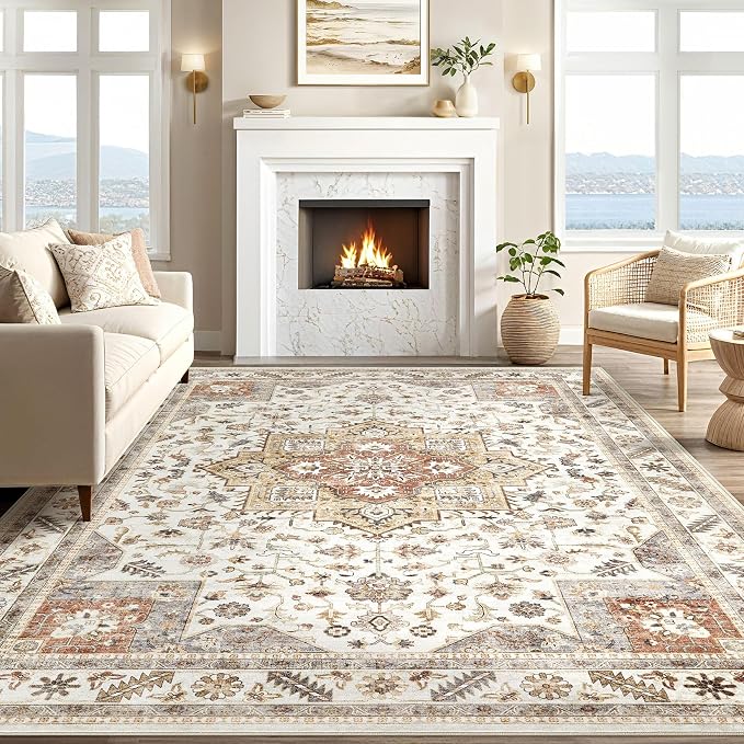 cotiled 5x8 Area Rug for Living Room, Traditional, Dining Room, and Home Office - Image 6