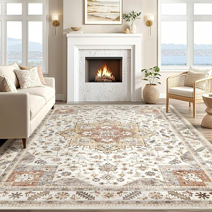 cotiled 10x14 Area Rug for Living Room, Traditional, Dining Room, and Home - Image 6