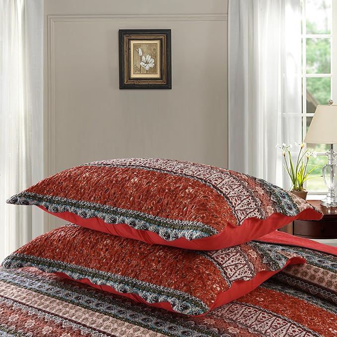 Etwel Lightweight Cotton Queen Size Quilt Set - Image 6