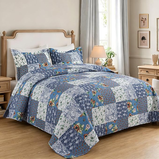 VAPUTAR Queen Size Quilt Set - Image 2