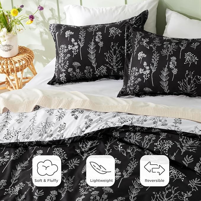 Bedsure Black Full Comforter Set - Image 3