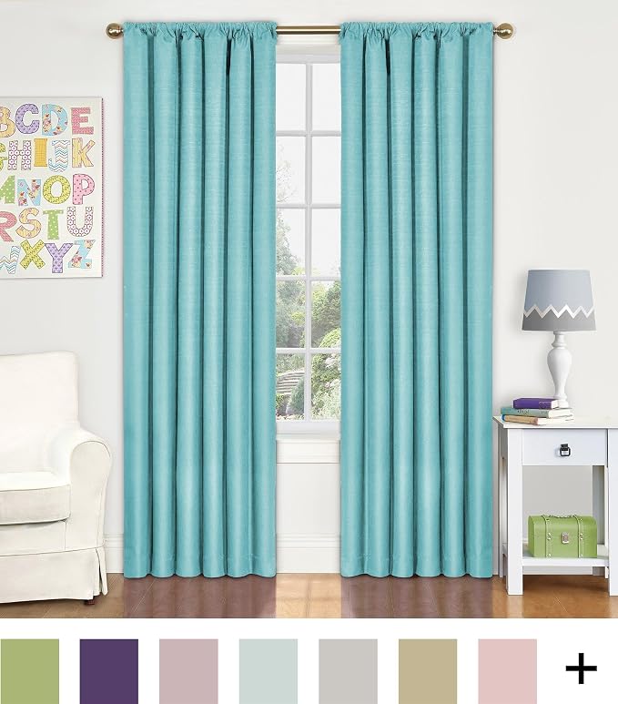 Eclipse Kendall Blackout Rod Pocket Curtain - Image 10