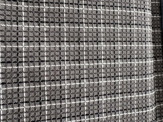 OctoRose 3 Side Zipper Upholstery Thick Checked-Grey, Full Size Futon Cover Sofa DayBed Mattress Slipcover (Checked-Grey, Full Size)