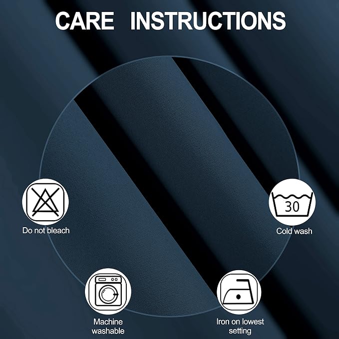 100% Blackout Curtains 84 Inch - Image 5