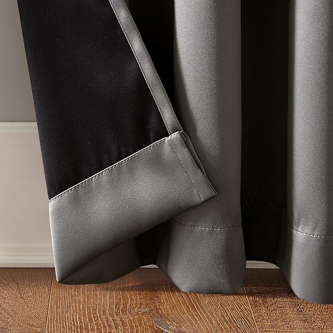 Sun Zero Oslo Theater Grade Extreme Total Blackout Rod Pocket Curtain Panel - Image 5