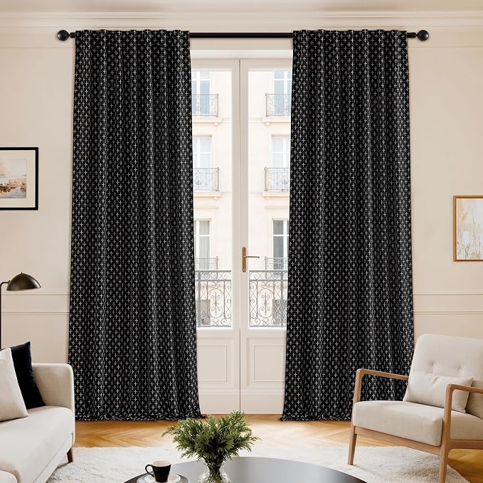 MIULEE 100% Blackout Decorative Linen Curtains - Image 5
