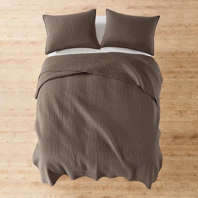 Levtex Home Cross Stitch Reversible Full/Queen Quilt Set - Image 7