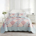 Etwel Lightweight Patchwork King Size Quilt Set by Unknown