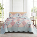 Etwel Lightweight Patchwork Queen Size Quilt Set by Unknown