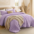 Bedsure King Comforter Set, Lavendar Soft Prewashed Bedding by Unknown